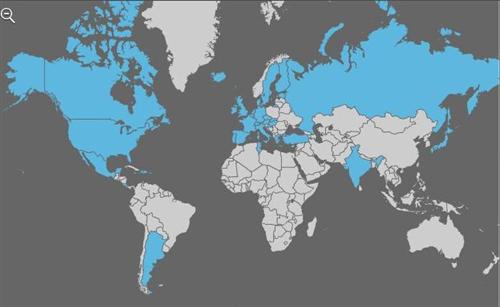 Countries Visited 